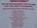 Nathan's Hot Dog Eating Contest 2012 (Back)